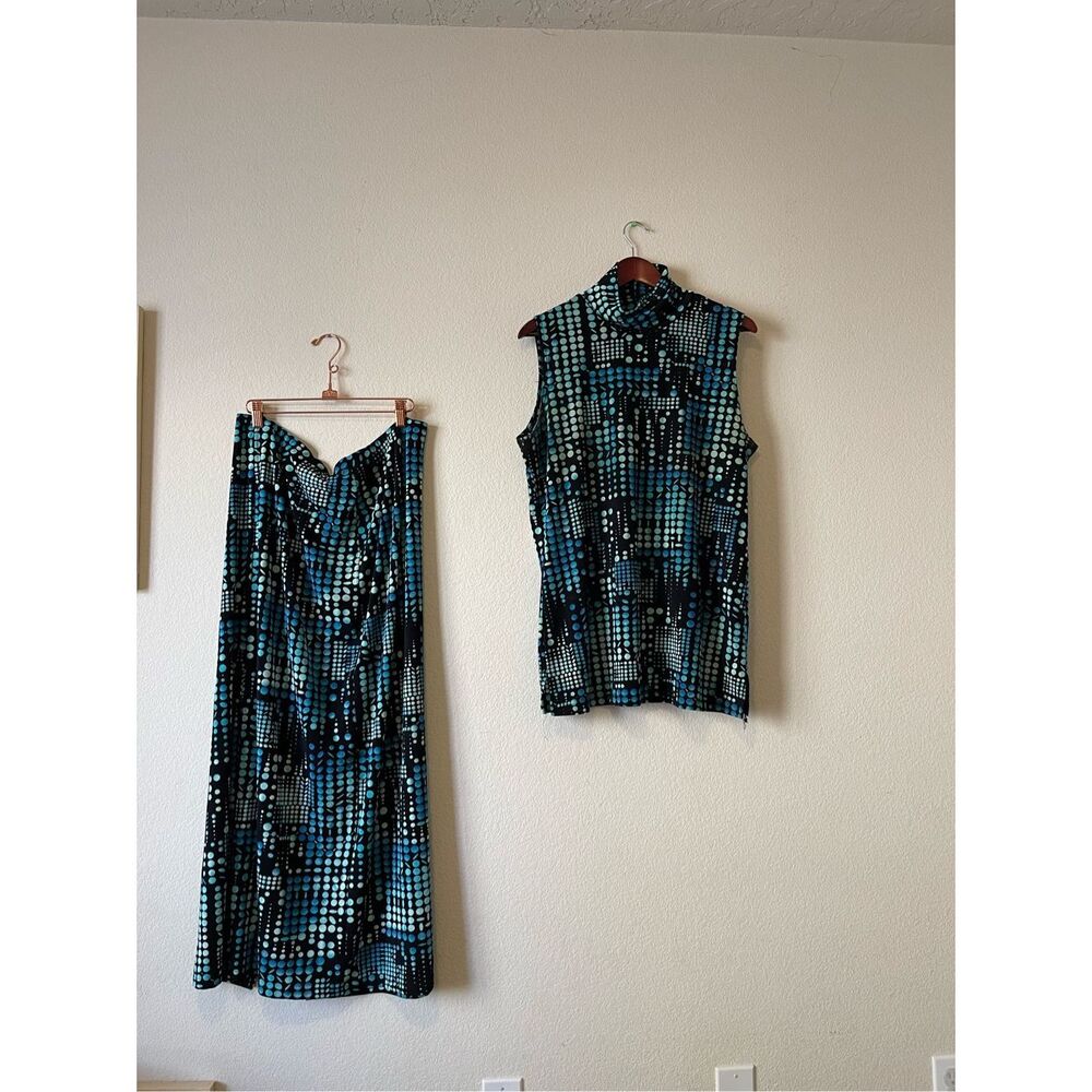 Vintage 90s fashion bug pattern stretchy set size xl